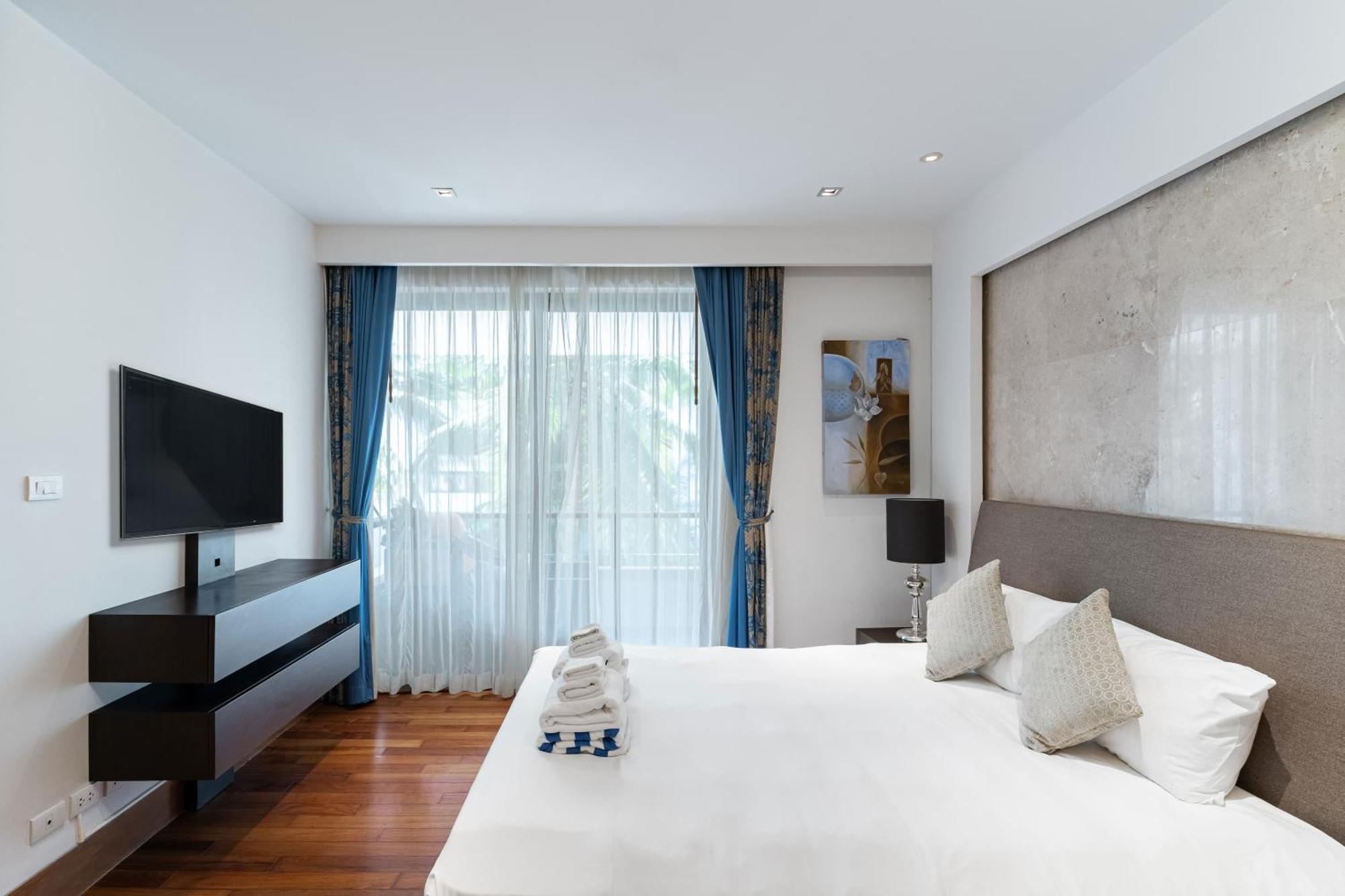 Beachfront Luxury 2 Bdr Apartment By Indreams, Naithon Beach Buitenkant foto